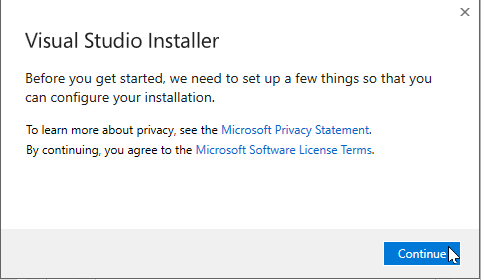 Visual Studio Installer